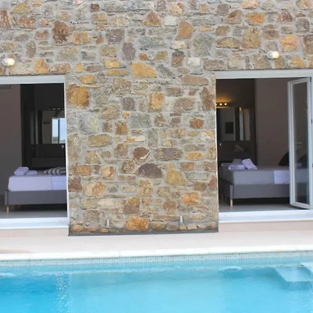 Mykonian Luxury Light Blue Villa With Private Pool Inn