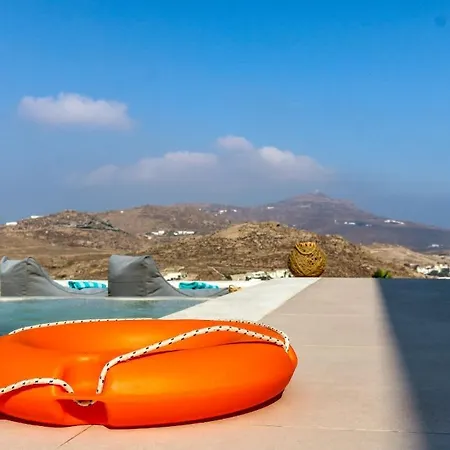 Mykonian Luxury Light Blue Villa With Private Pool