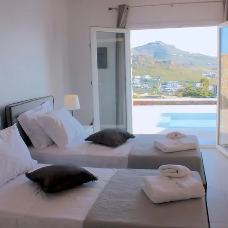 Inn Mykonian Luxury Light Blue Villa With Private Pool