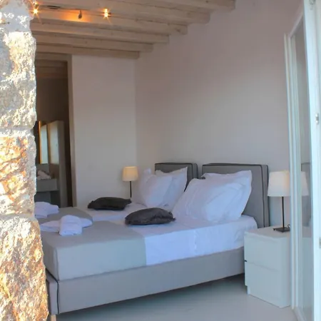 Inn Mykonian Luxury Light Blue Villa With Private Pool Kalafatis