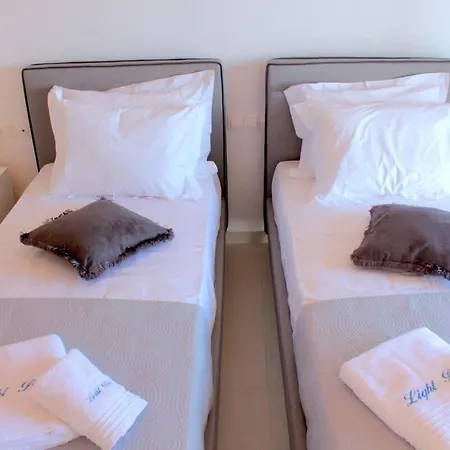 Mykonian Luxury Light Blue Villa With Private Pool * Kalafatis