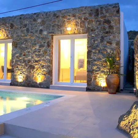 Mykonian Luxury Light Blue Villa With Private Pool Inn *