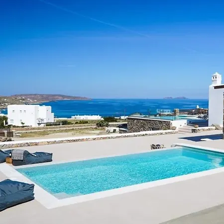 Mykonian Luxury Light Blue With Private Pool Fogadó *